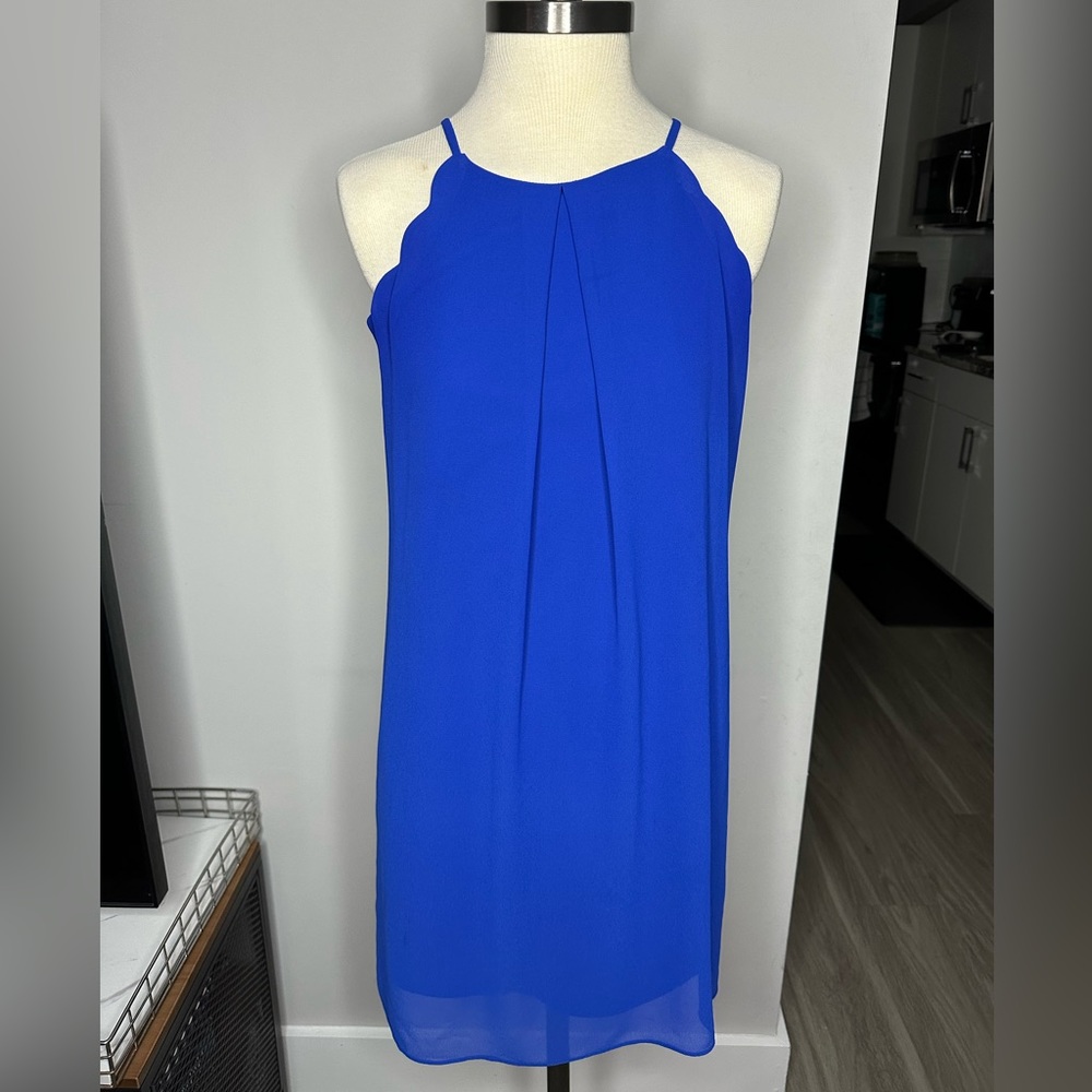 Blue dress